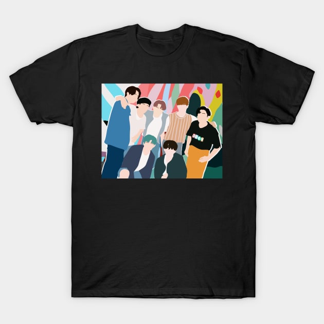 BTS T-Shirt by camillekayart